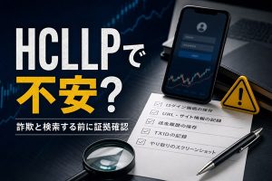 HCLLPで不安 詐欺と検索する前に証拠確認